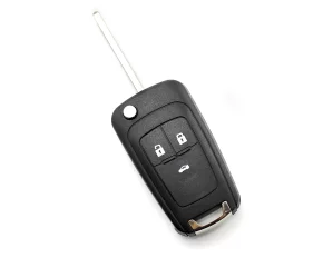 Opel / Chevrolet - Carcasa tip cheie briceag cu 3 butoane