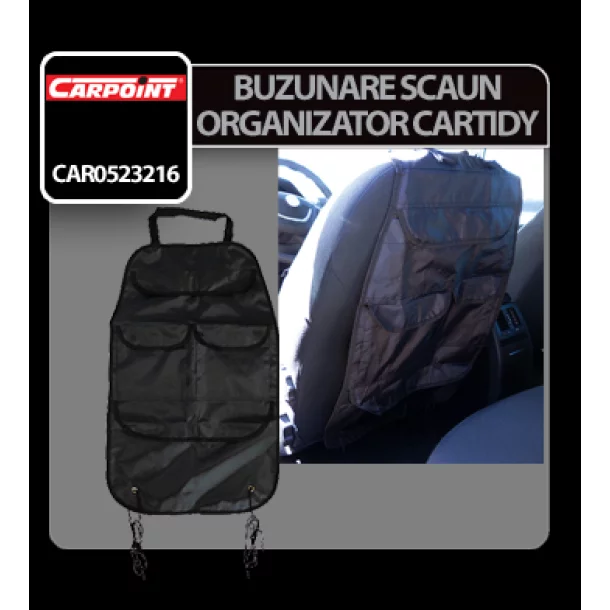 Organizator spatar scaun cu buzunare Cartidy Carpoint
