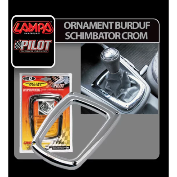 Chrome gear shift frames - C