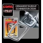 Chrome gear shift frames - L