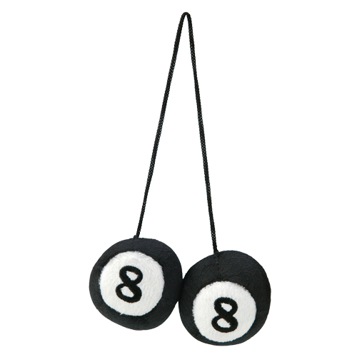 Belső dekoráció 8-as golyó - Fekete thumb