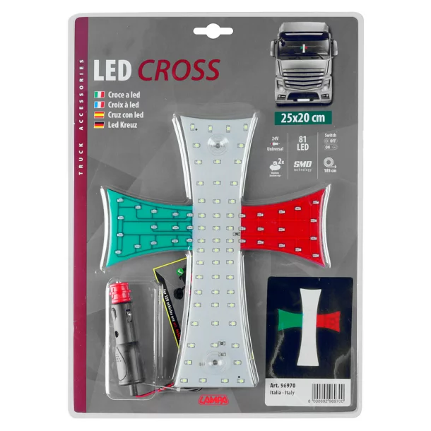 New Series LED cross 24V - Italy