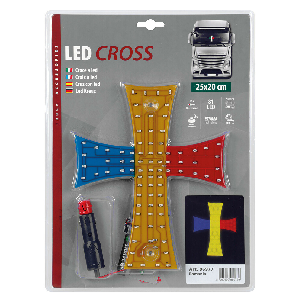 New Series LED cross 24V - Romania thumb
