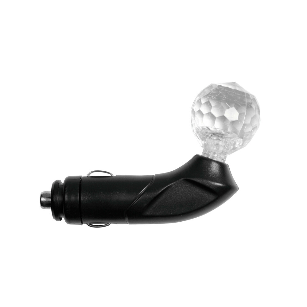 Crystal-Ball LED szivargyújtó aljzatdísz 12V - Többszínű thumb