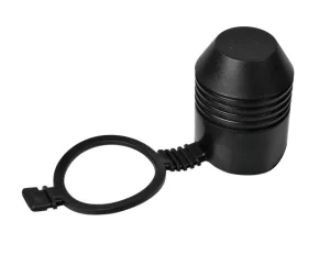 PVC tow-ball cover - Black