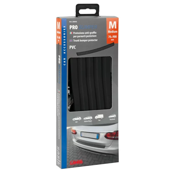 Ornament protectie portbagaj Pro Bumper, universal, negru, 70x900 mm - M - Resigilat