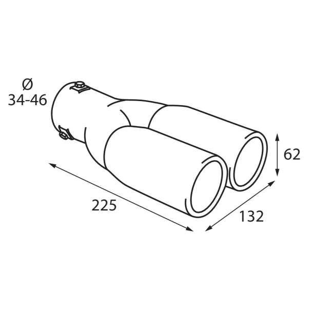 TS-26, Stainless steel exhaust blowpipe