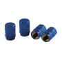 Ornamente capacele valve Hexagonal 4buc - Albastru