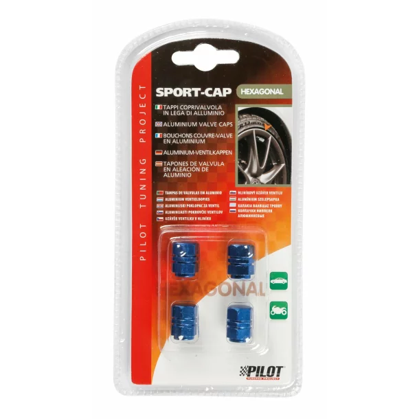 Sport-Cap Hexagonal - Blue