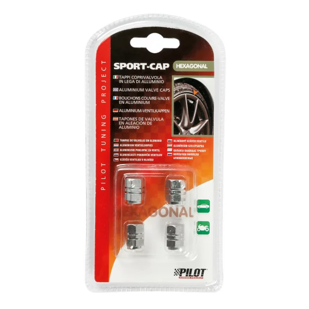 Sport-Cap Hexagonal - Aluminium