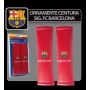 FC Barcelona safety belt comforter pads 2 pcs. - Red