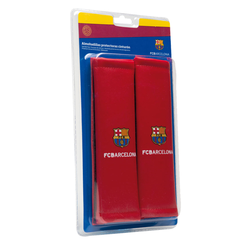 Ornamente centura siguranta FC Barcelona 2buc. - Rosu thumb