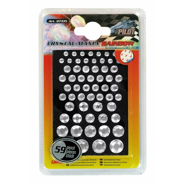 Crystal Mania, 59 pcs - Clear