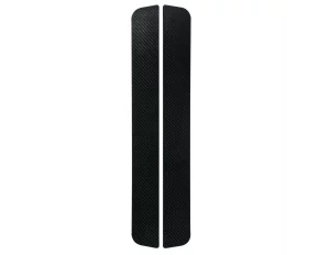 Carbon-Look, adhesive door sill protectors - 48x5,5cm