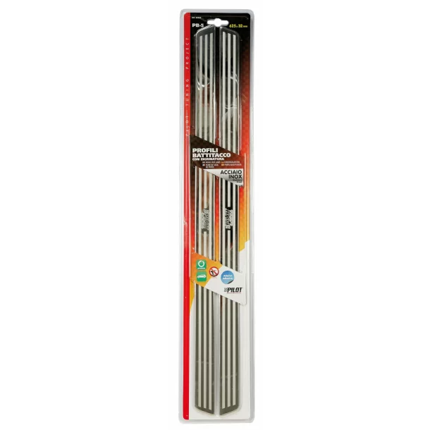 Pilot stainless steel door step lines PB-5 - 62,5x3,2cm