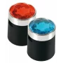 Colour Crystal nut caps, 20pcs - Hex 17mm - Blue