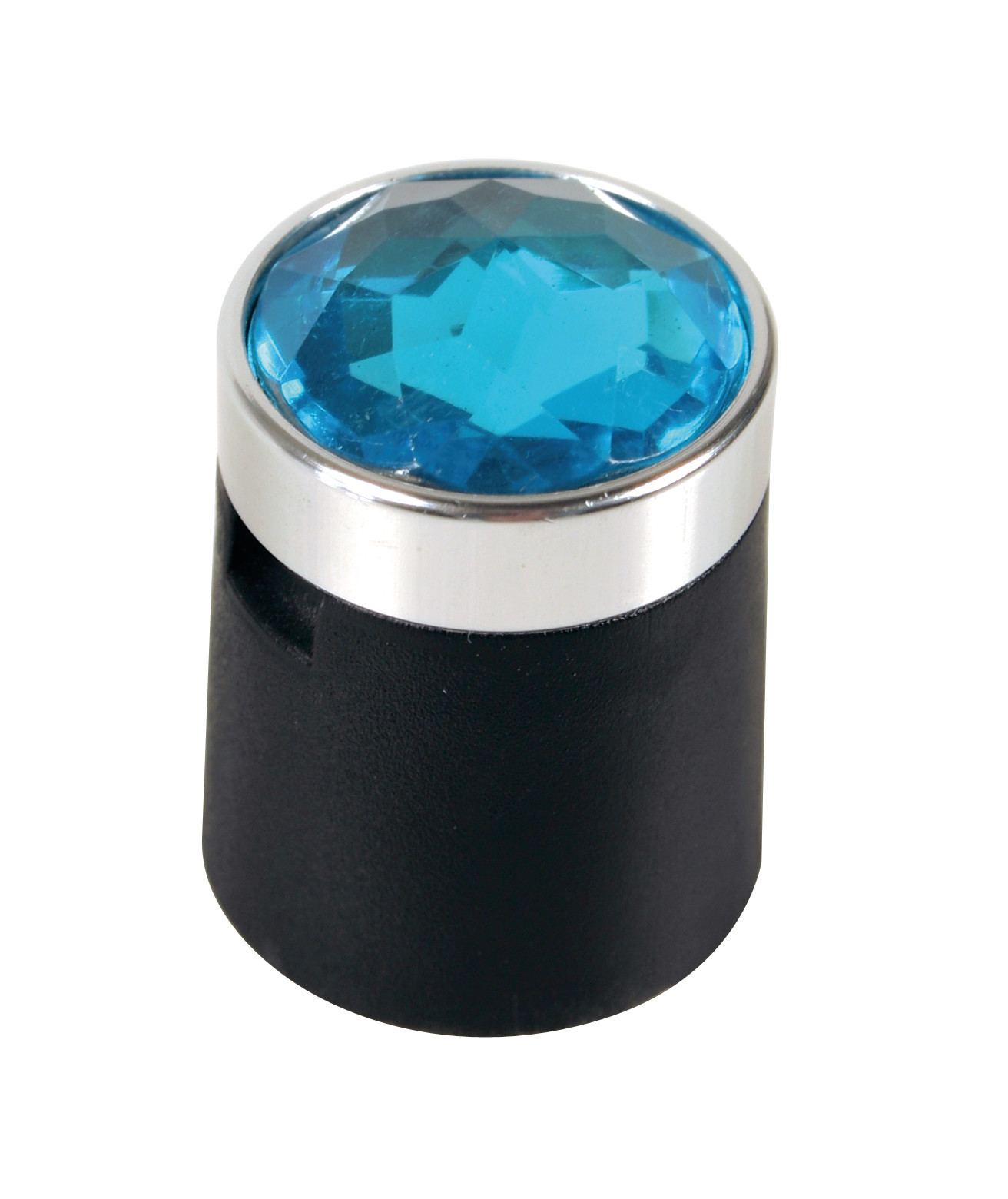 Ornamente prezoane crystal 20buc - Hex 17mm - Albastru thumb