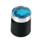 Colour Crystal nut caps, 20pcs - Hex 17mm - Blue