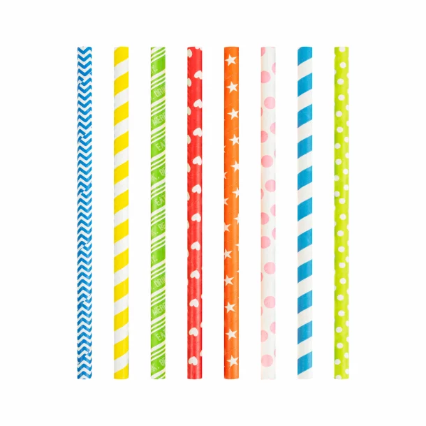 Világító LED-es party pohár - papír szívószállal - izzókörte, átlátszó - 400 ml