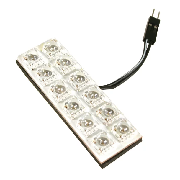 12V Hyper-Led - PCB lamp 12 Led - 20x60 mm - White