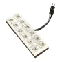 12V Hyper-Led - PCB lamp 12 Led - 20x60 mm - White