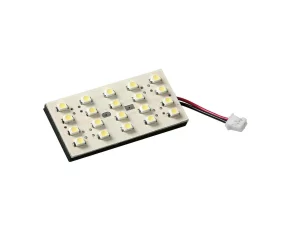 20 Hyper SMD ledes panel 35x50 mm - 24V - Kék