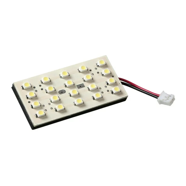 24V Hyper-Led - PCB lamp 20 SMD - 35x50 mm - 1 pcs - D/Blister - Blue