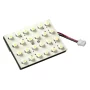 24V Hyper-Led - PCB lamp 24 SMD - 35x65 mm - 1 pcs - D/Blister - Blue