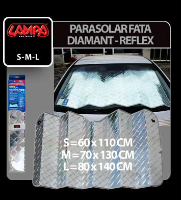 Parasolar fata Diamant - Reflex - 60x110cm - S thumb