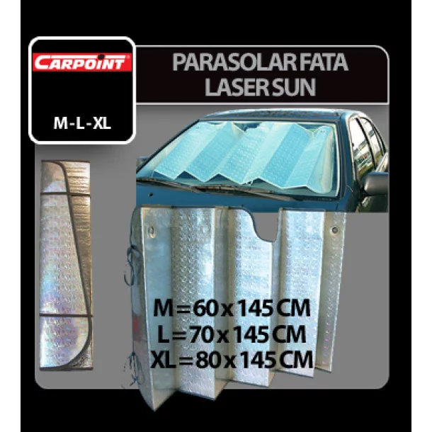 Laser Sun napellenző - 60x145 cm - M