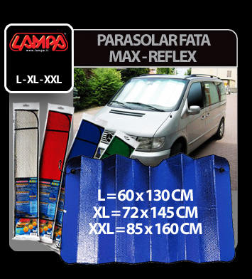 Parasolar fata Max-Reflex - 60x130cm - L thumb