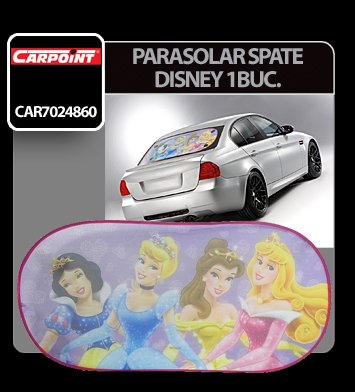 Disney mesh rear sunshade with suction cups 1pcs - Princess thumb