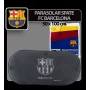 FC Barcelona hátsó napellenző tapadókorongokkal - 50x100cm