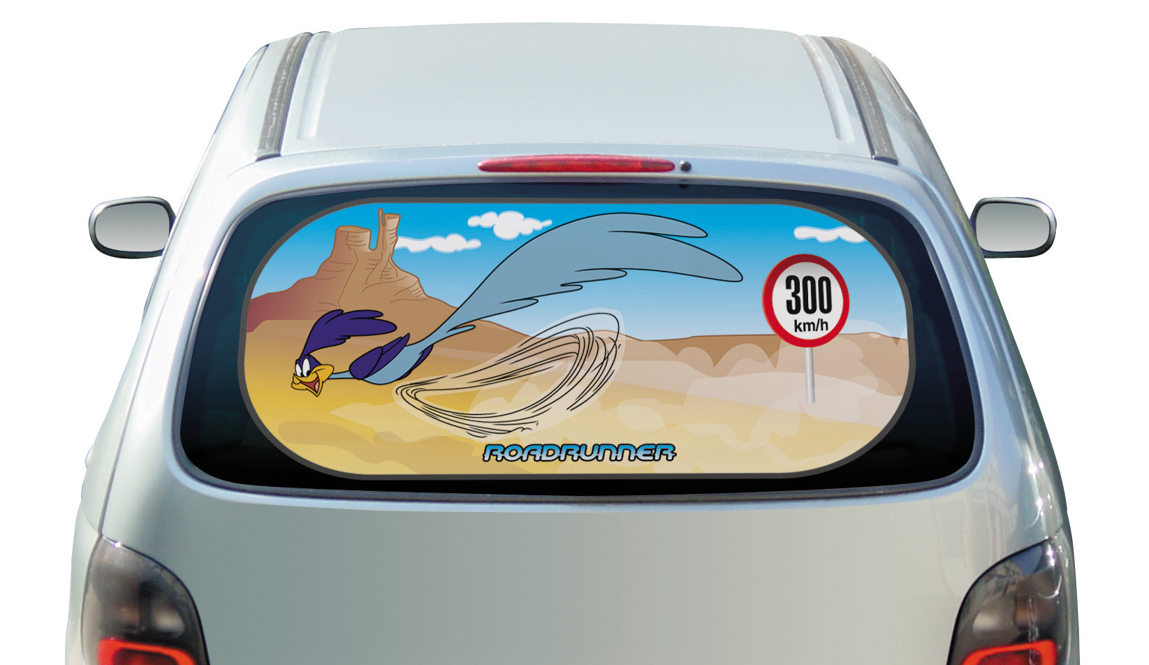 Looney Tunes mesh rear sunshade with suction cups 1pcs - Road Ru thumb