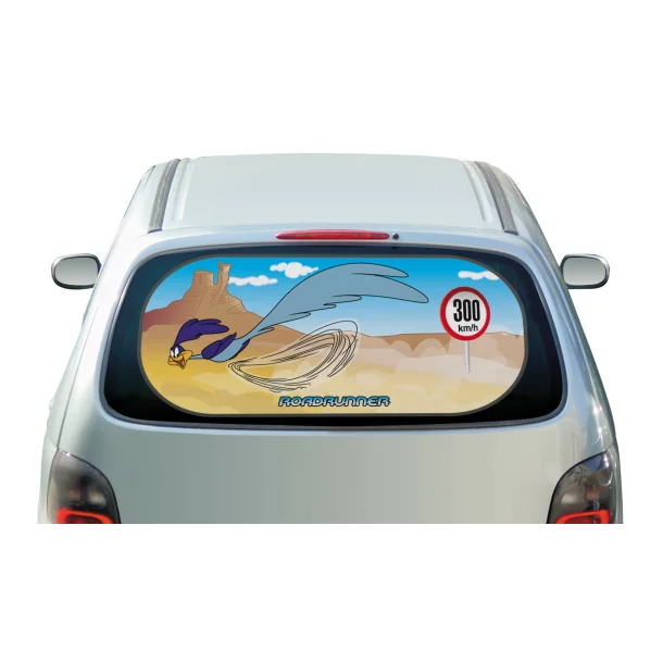 Looney Tunes mesh rear sunshade with suction cups 1pcs - Road Ru