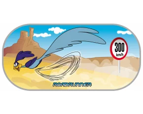 Parasolar spate cu ventuze Looney Tunes 1buc - Road Runner-Resigilat,