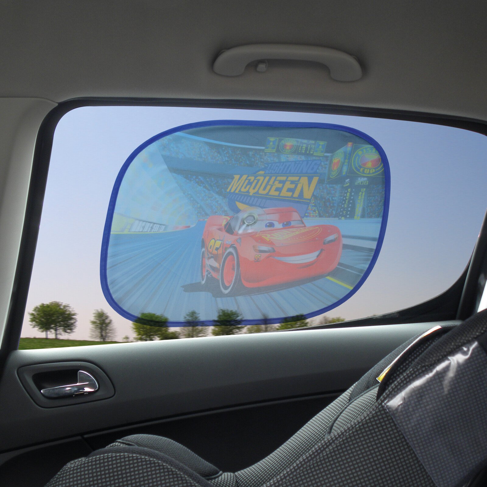 Disney oldalsó napellenzők tapadó korongokkal 2db - Cars 3 thumb