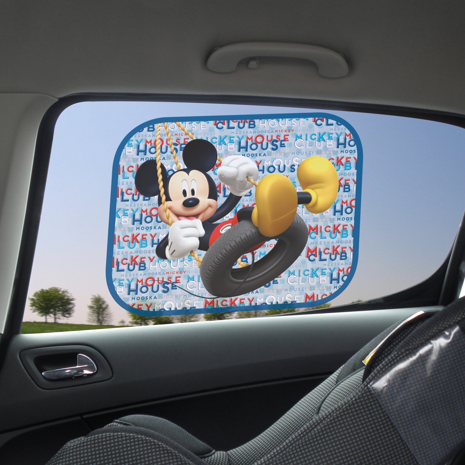 Disney side sunshades with suction cups 2pcs - Mickey 2 thumb