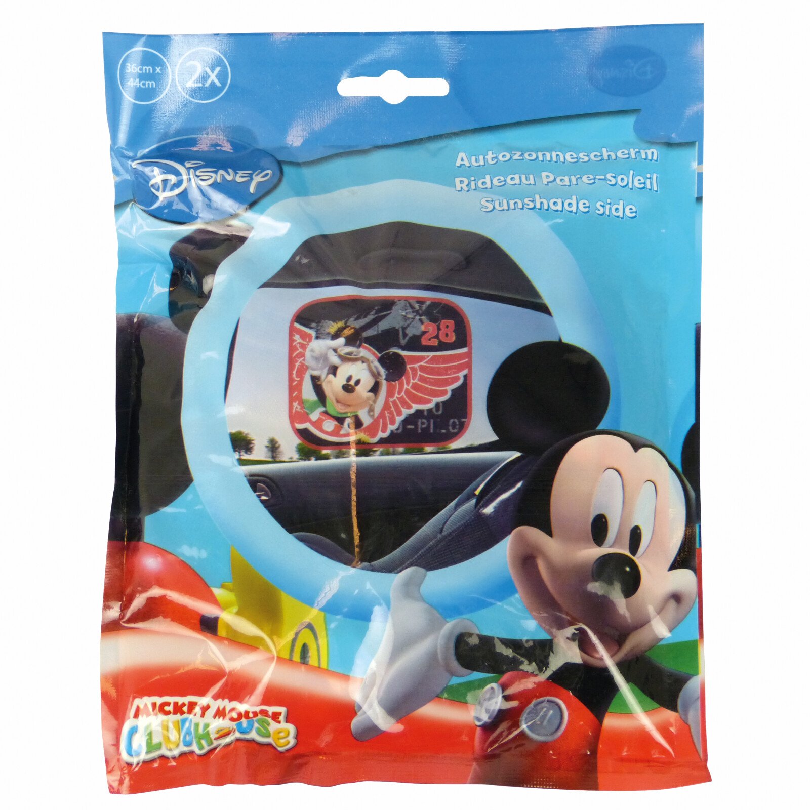 Disney oldalsó napellenzők tapadó korongokkal 2db - Mickey thumb