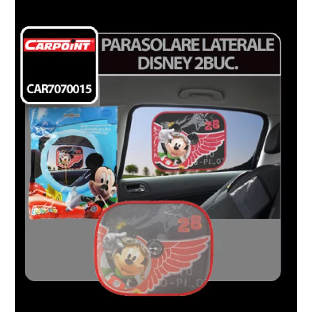 Disney side sunshades with suction cups 2pcs - Mickey