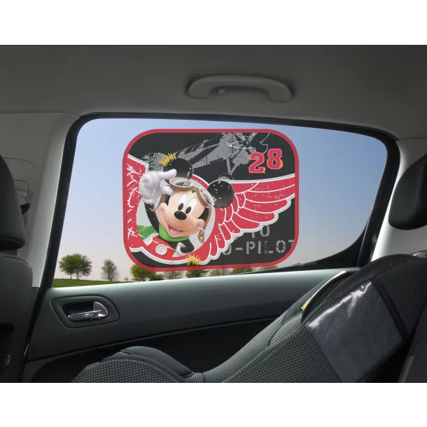 Disney oldalsó napellenzők tapadó korongokkal 2db - Mickey