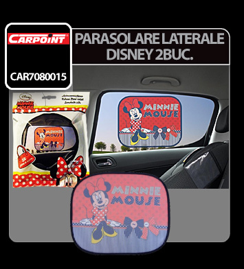 Disney side sunshades with suction cups 2pcs - Minnie 1 thumb