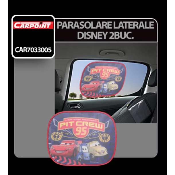 Parasolare laterale cu ventuze Disney 2buc - Piston Cup 1