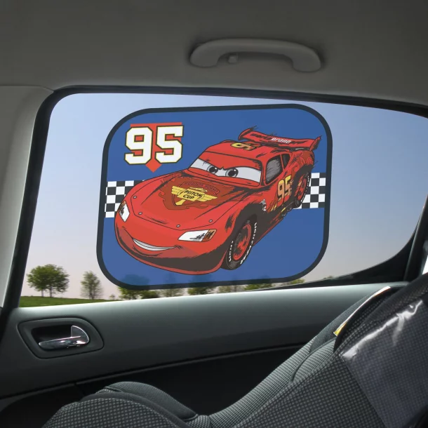 Disney side sunshades with suction cups 2pcs - Piston Cup 2