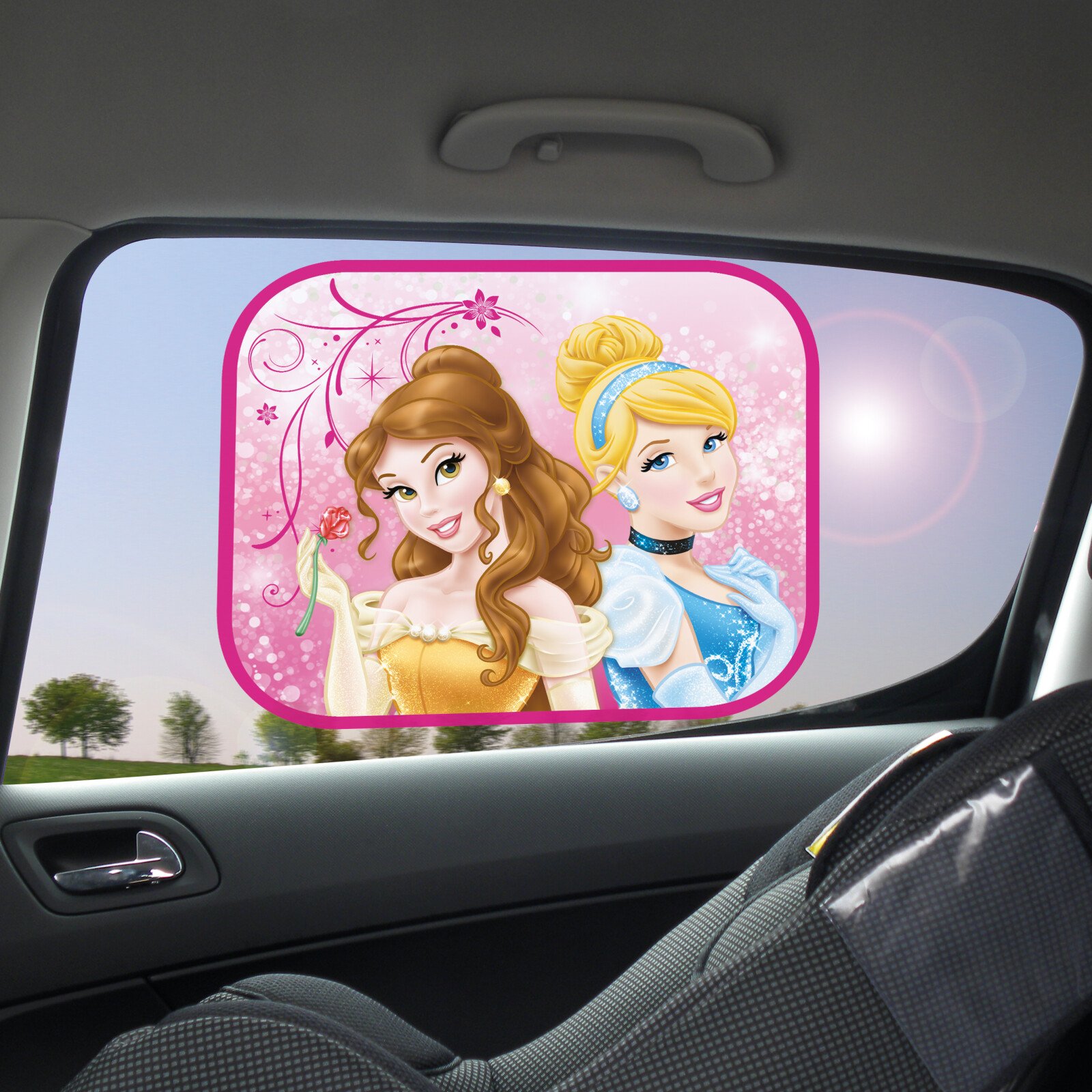 Disney oldalsó napellenzők tapadó korongokkal 2db - Pricess Cinderella 2 thumb
