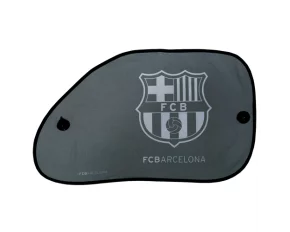 FC Barcelona lateral sun shade with suction cup 2pcs. - 38x65cm