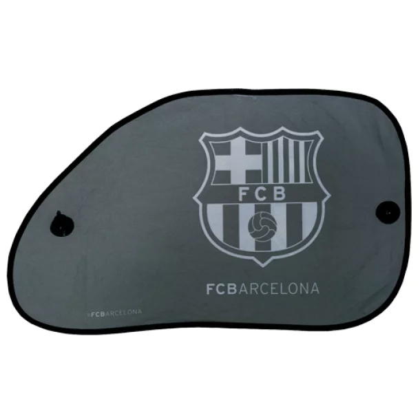 Parasolare laterale cu ventuze FC Barcelona 2buc. - 38x65cm