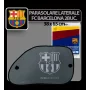 FC Barcelona lateral sun shade with suction cup 2pcs. - 38x65cm