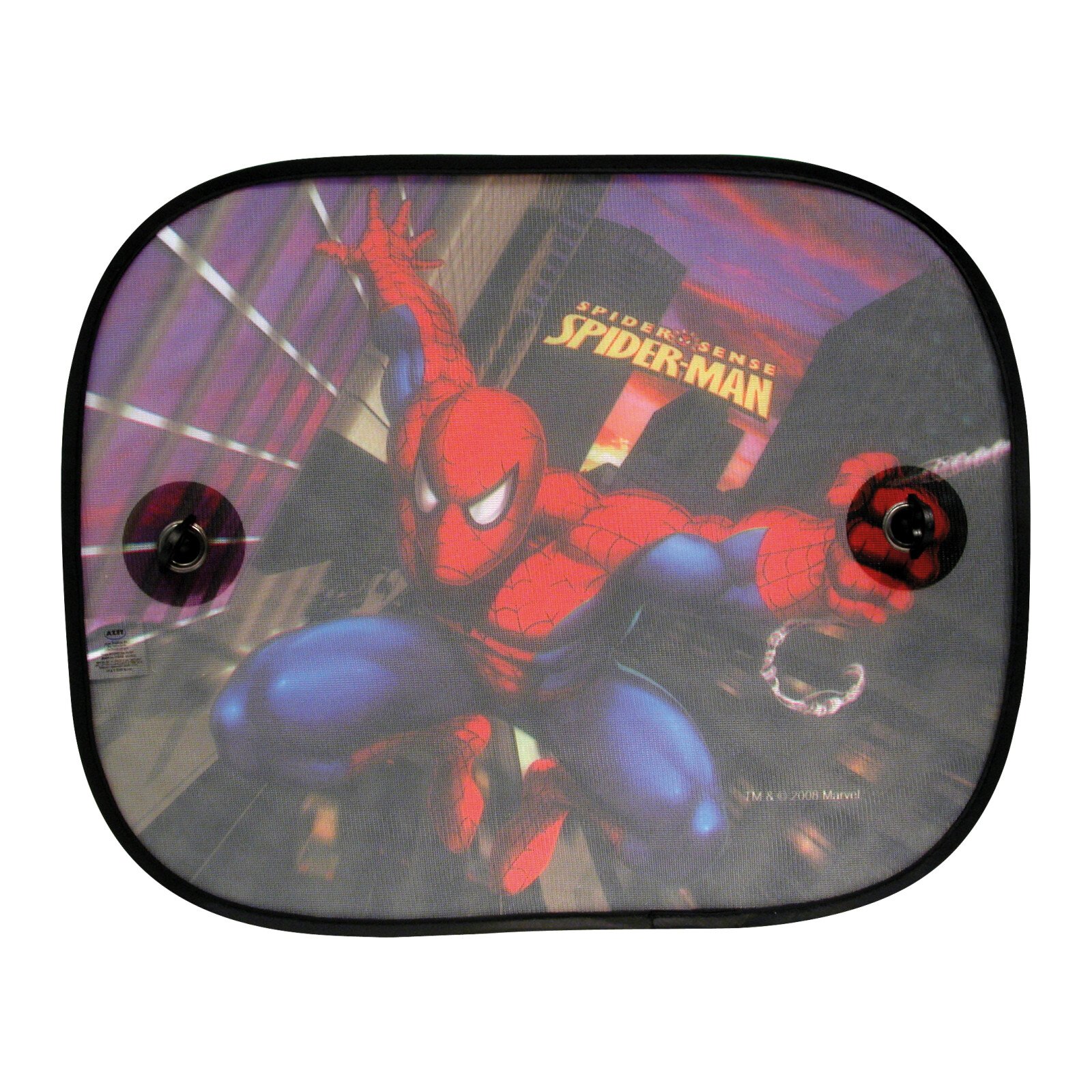 Marvel oldalsó napellenzők tapadó korongokkal 2db - Spiderman thumb