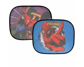 Parasolare laterale cu ventuze Marvel Comics 2buc - Spiderman